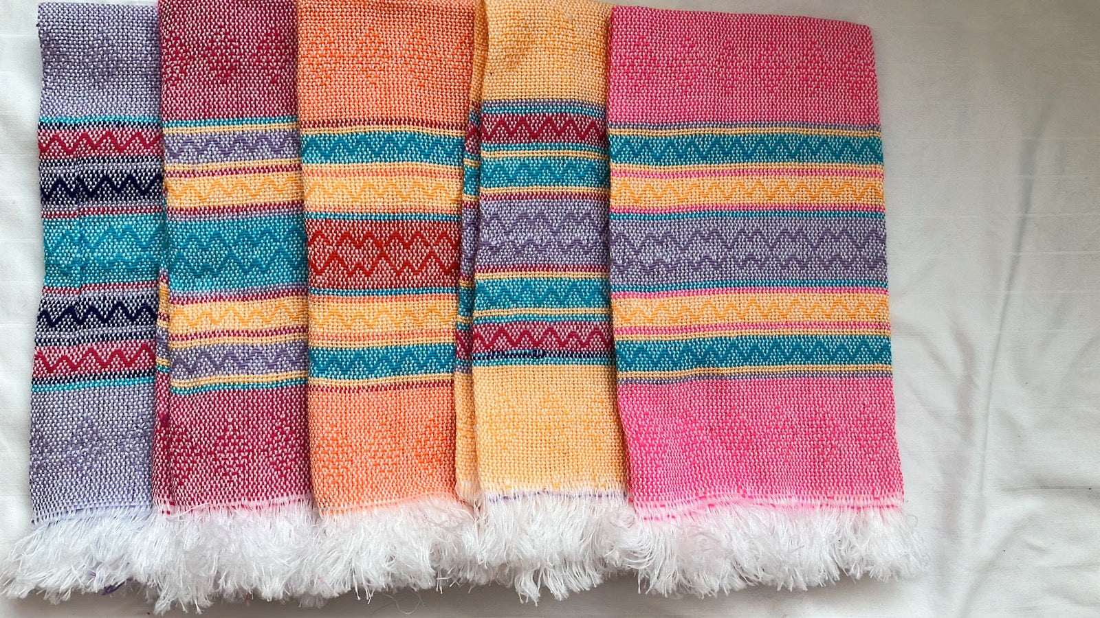 Small Mexican Towel 17x6 in | Turkish Towel