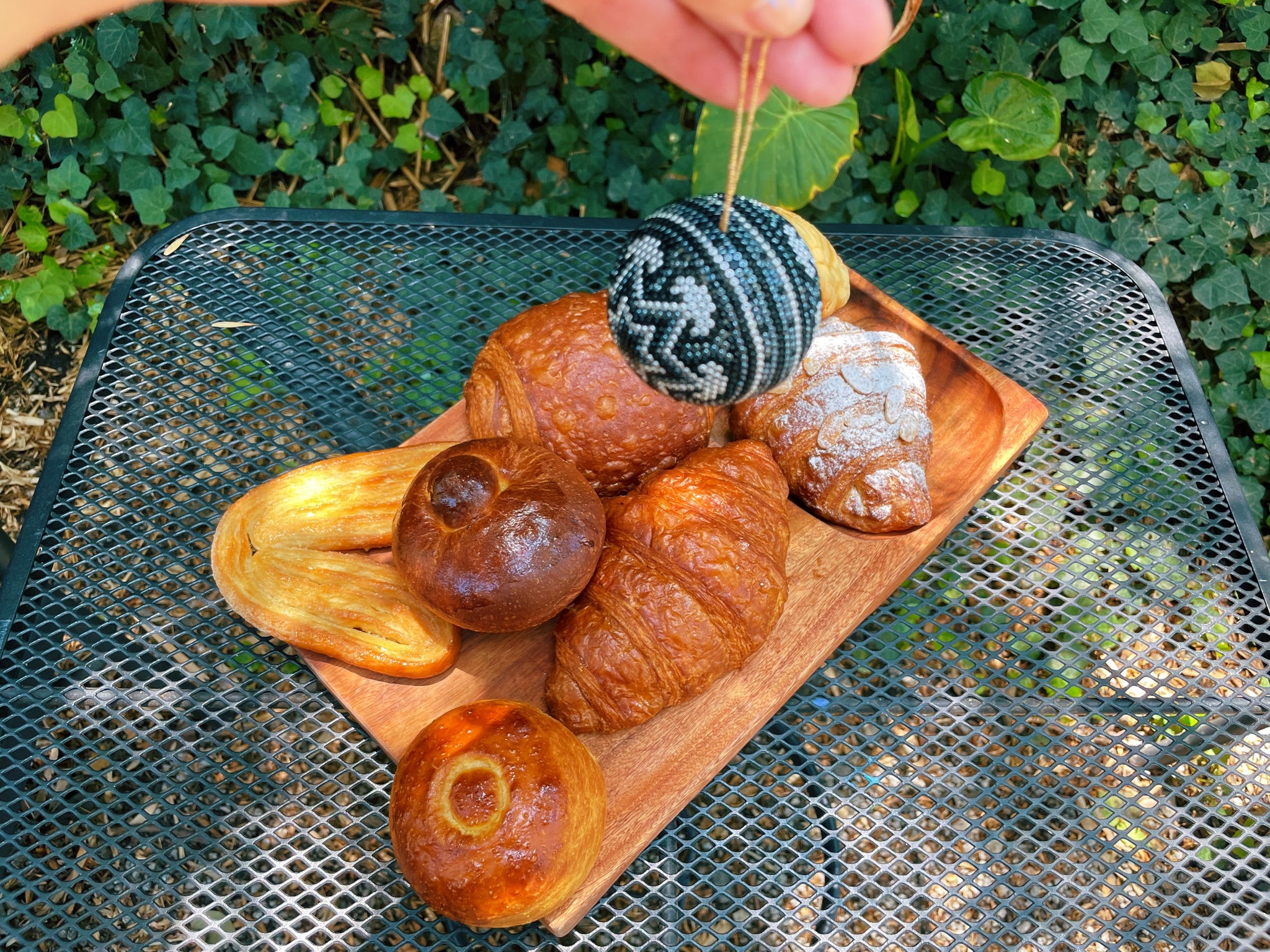 Mexican Huichol Ornament Ball