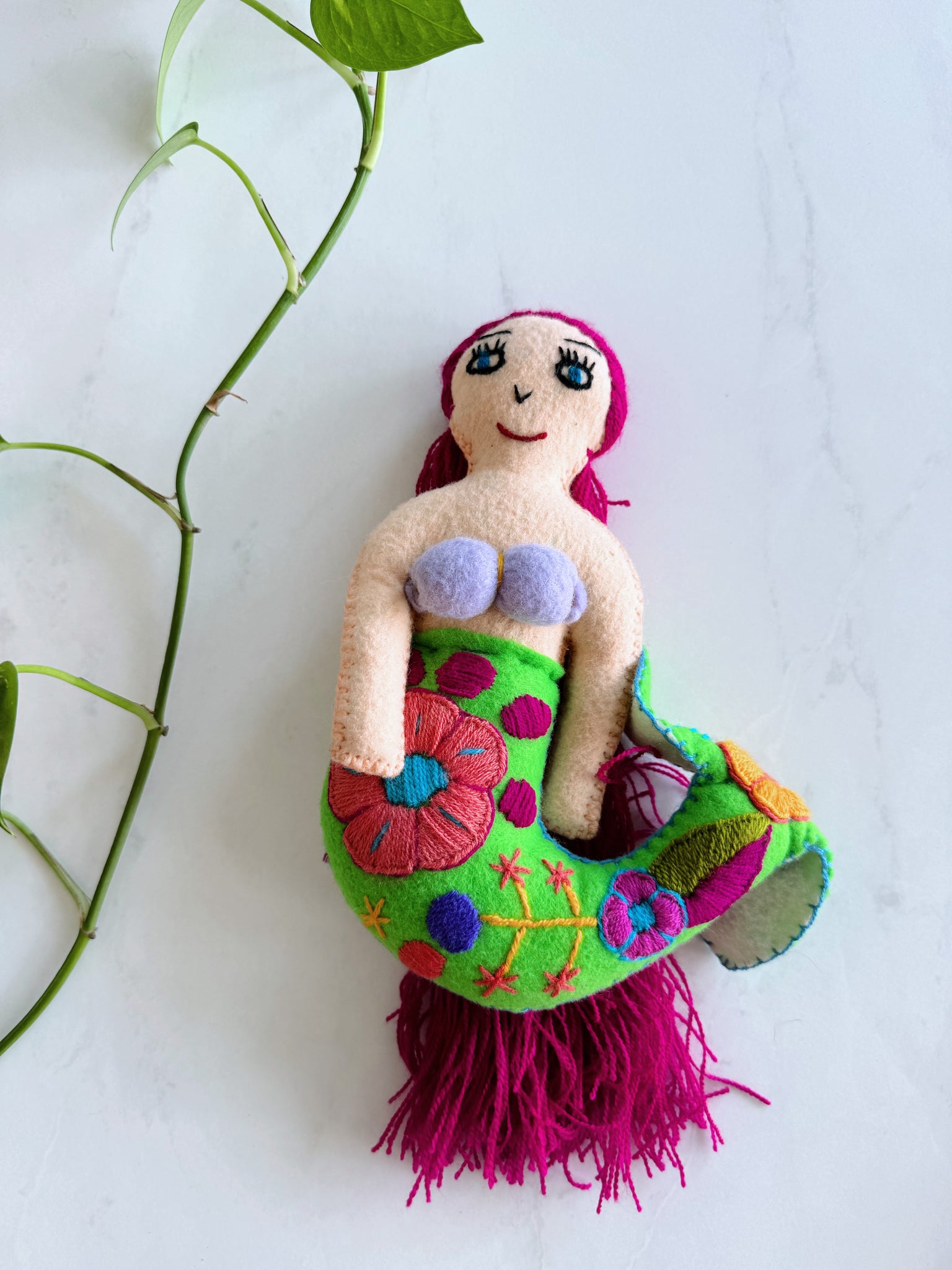 Mexican Mermaid Stuffed Toy