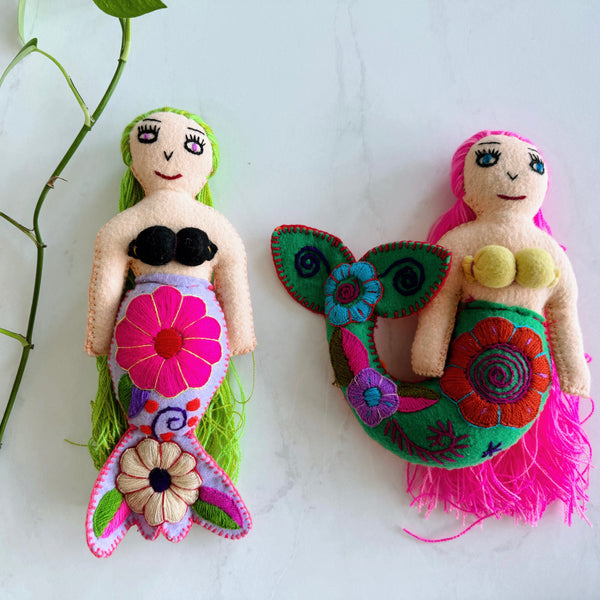 Mexican Mermaid Stuffed Toy