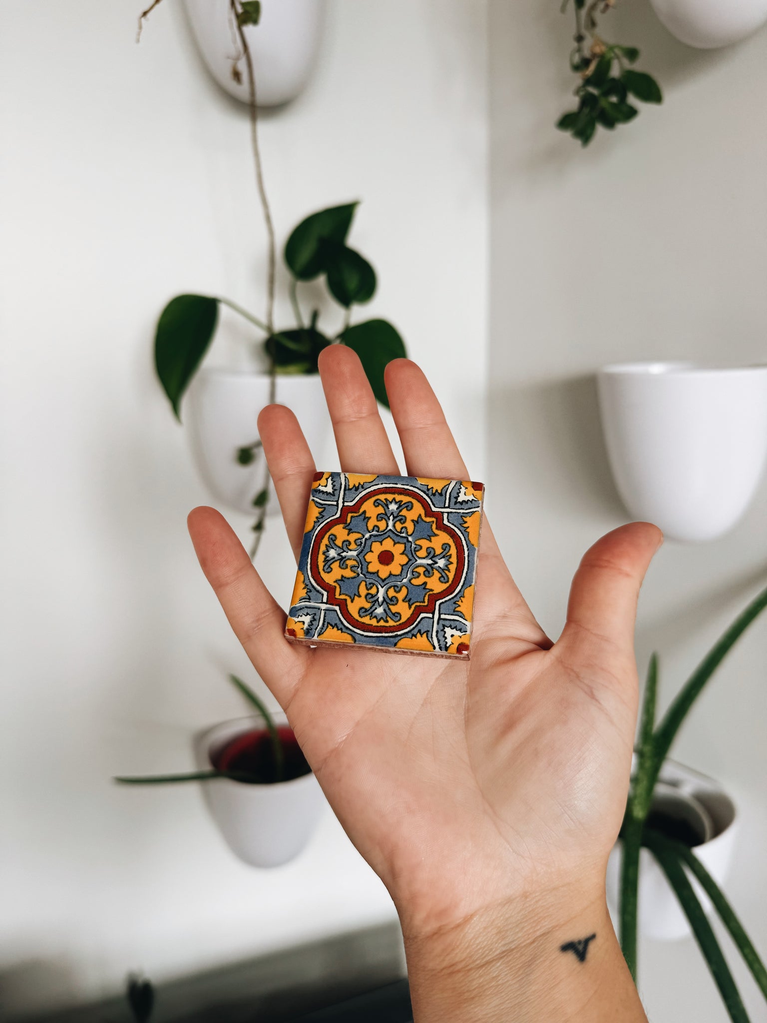 2x2" Super Strength Mexican Tile Magnets | Fridge Magnets | Creative Magnets