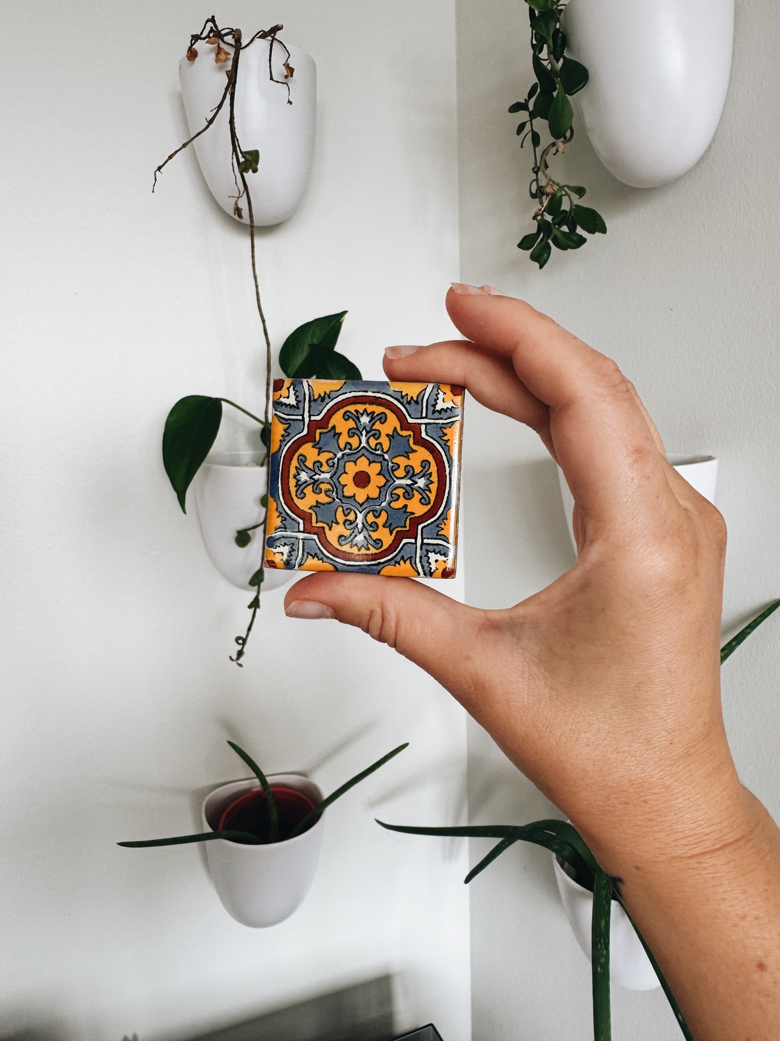 2x2" Super Strength Mexican Tile Magnets | Fridge Magnets | Creative Magnets