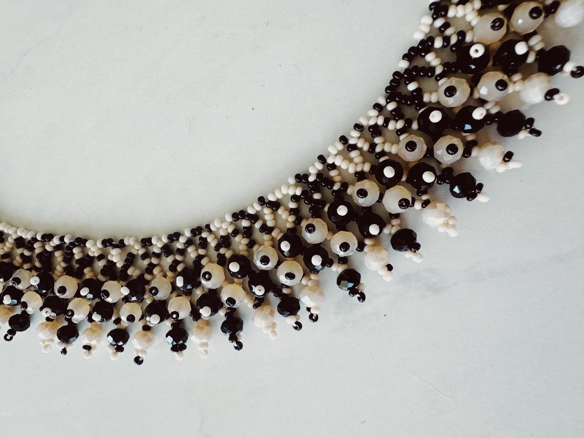 Mexican Huichol Statement Necklace