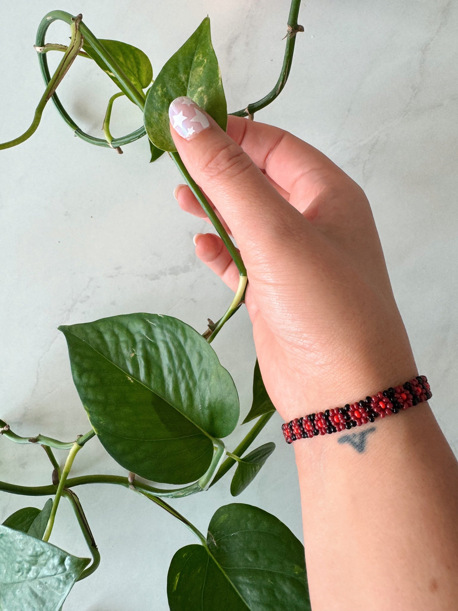 Mexican Huichol Beaded Bracelet