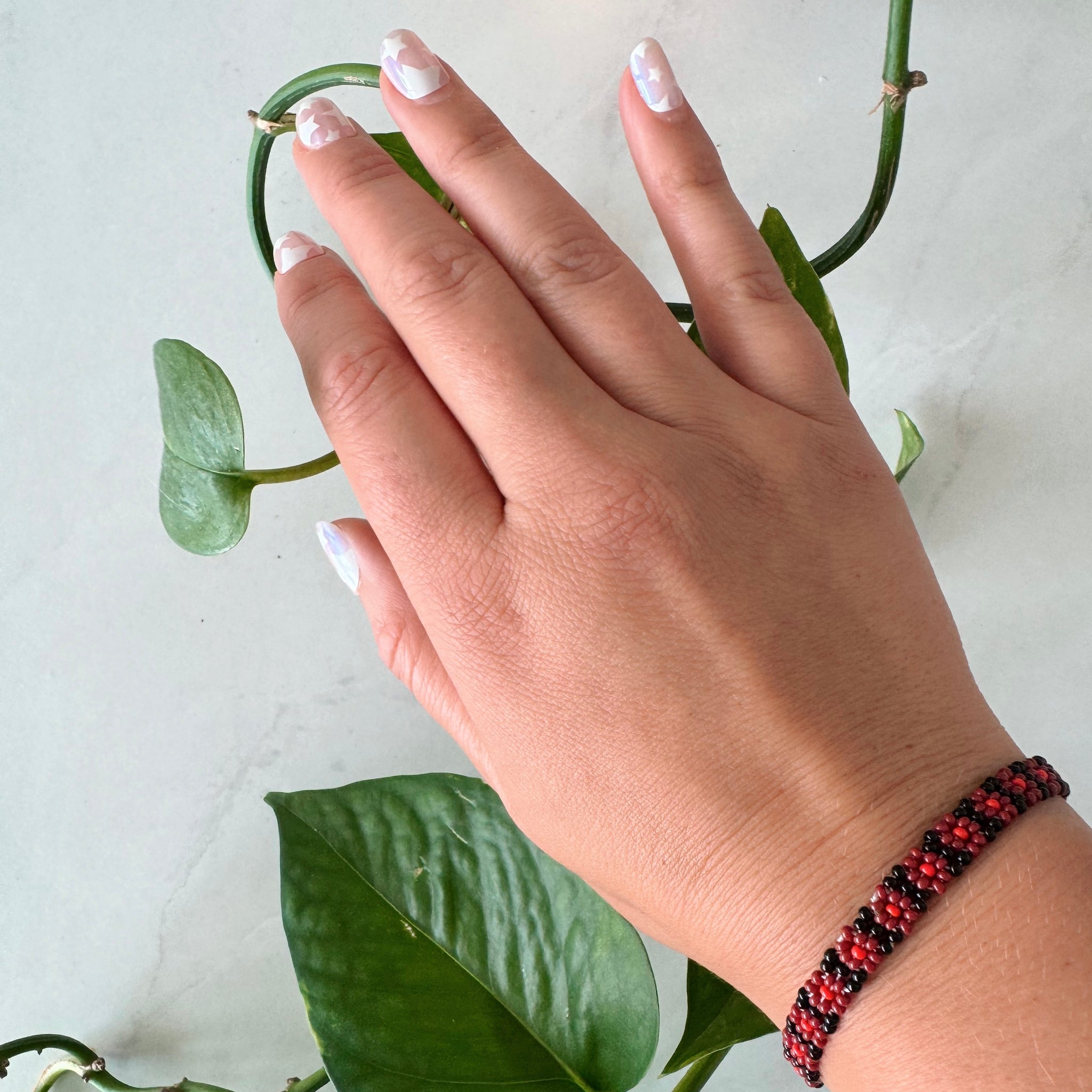 Mexican Huichol Beaded Bracelet