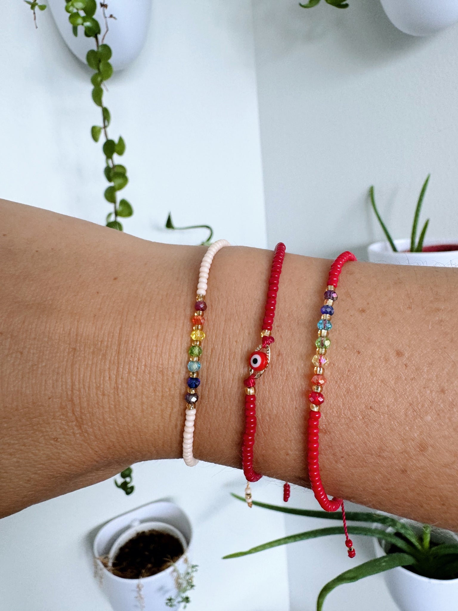 Mexican Huichol Beaded Bracelet