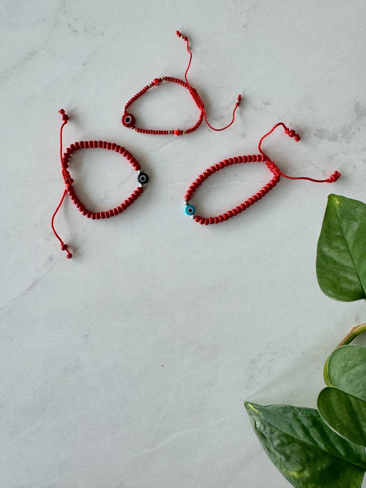 Mexican Huichol Beaded Bracelet | evil eye KIDS