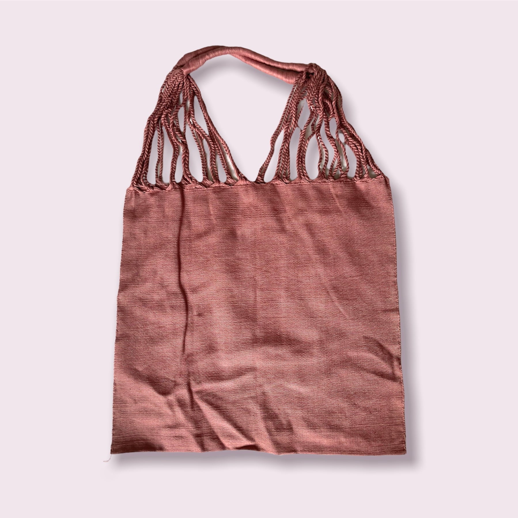 Mexican Cotton Loom Market Bag 16 x 14 in Pura Vida