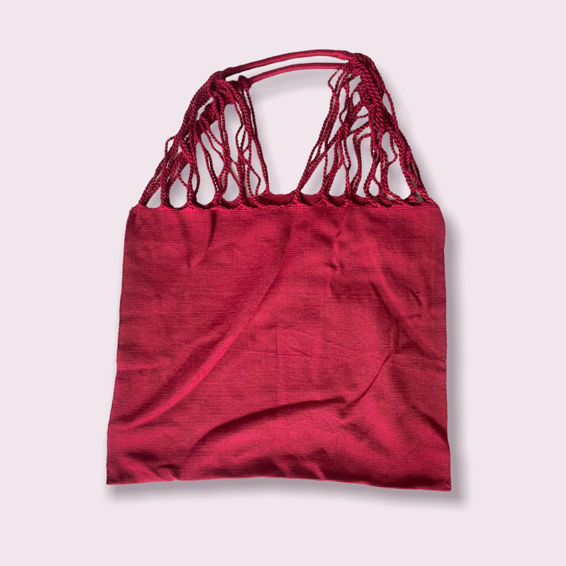 Mexican Cotton Loom Market Bag 16 x 14 in Pura Vida