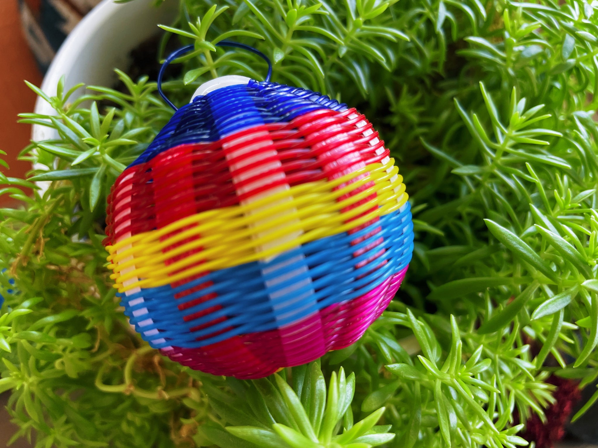 Mexican Baby Rattle Christmas Ornament Pura Vida