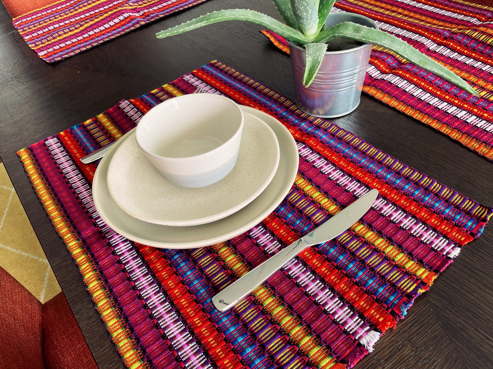 Mexican Cotton Placemats Pura Vida