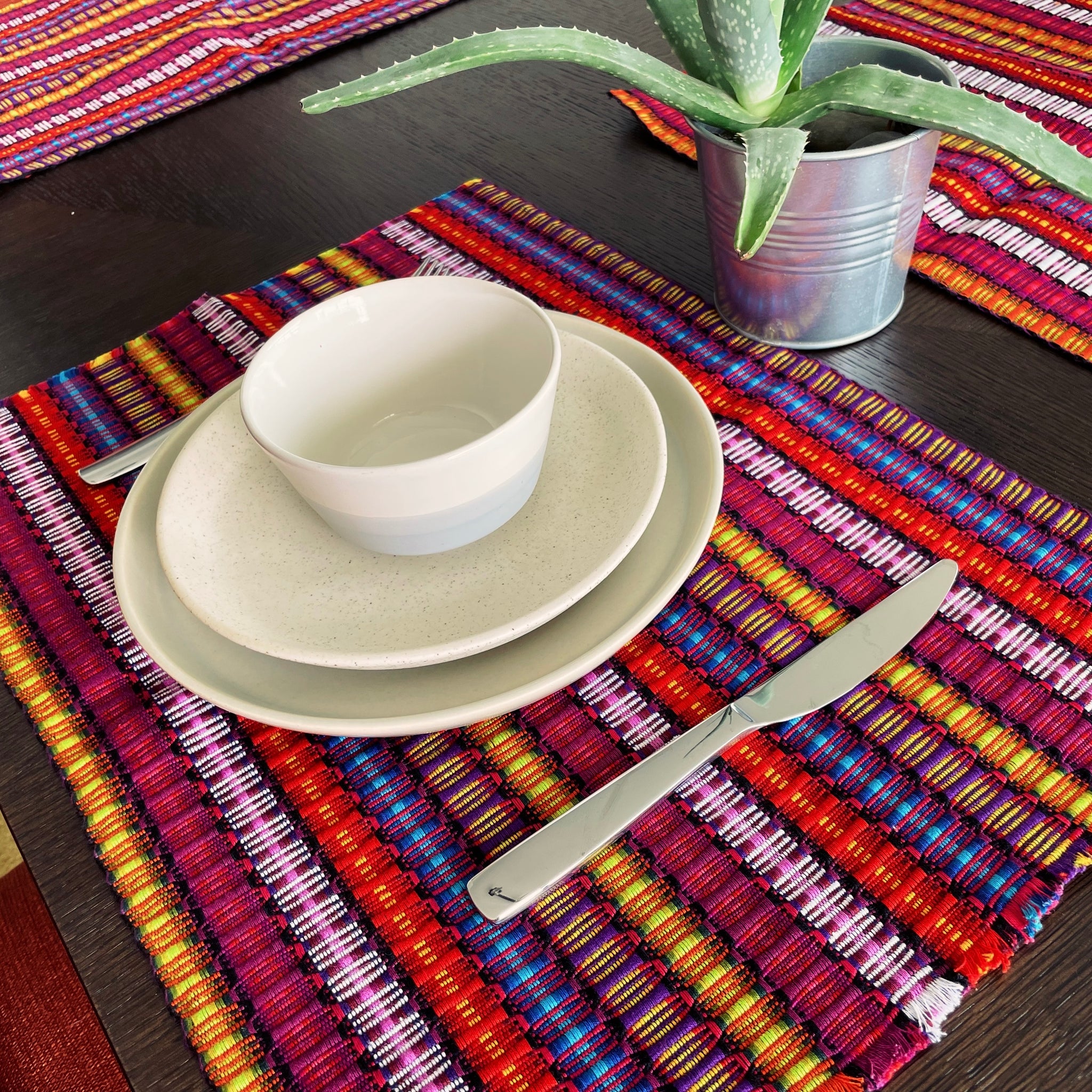 Mexican Cotton Placemats Pura Vida