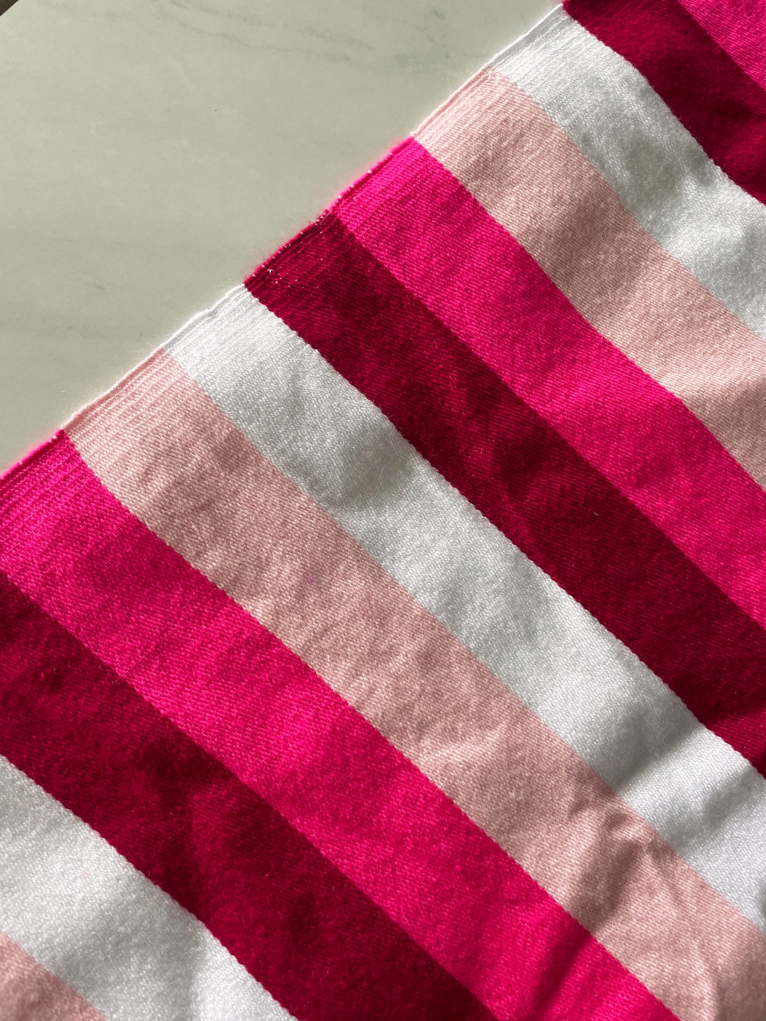 Mexican Cotton Loom Table Runner Pura Vida