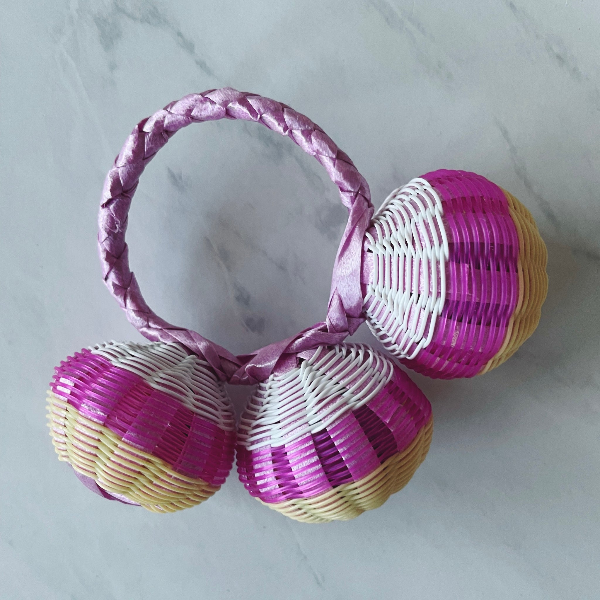 3 Rattles Mexican Baby Rattle Pura Vida