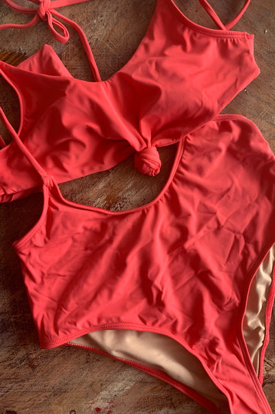 Alondra Swimsuit Coral Pura Vida