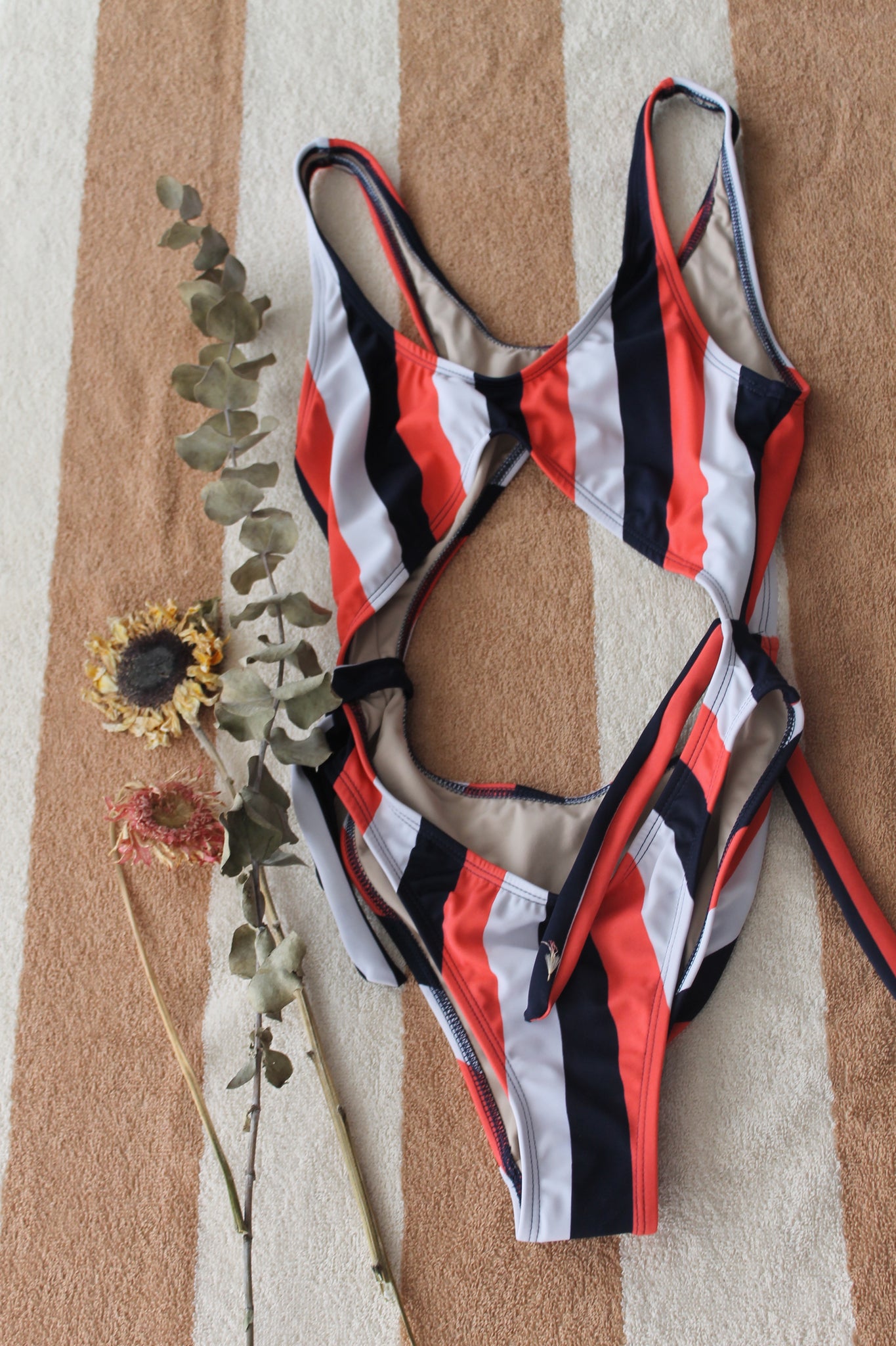 Infinity Swimsuit Multicolor Lines