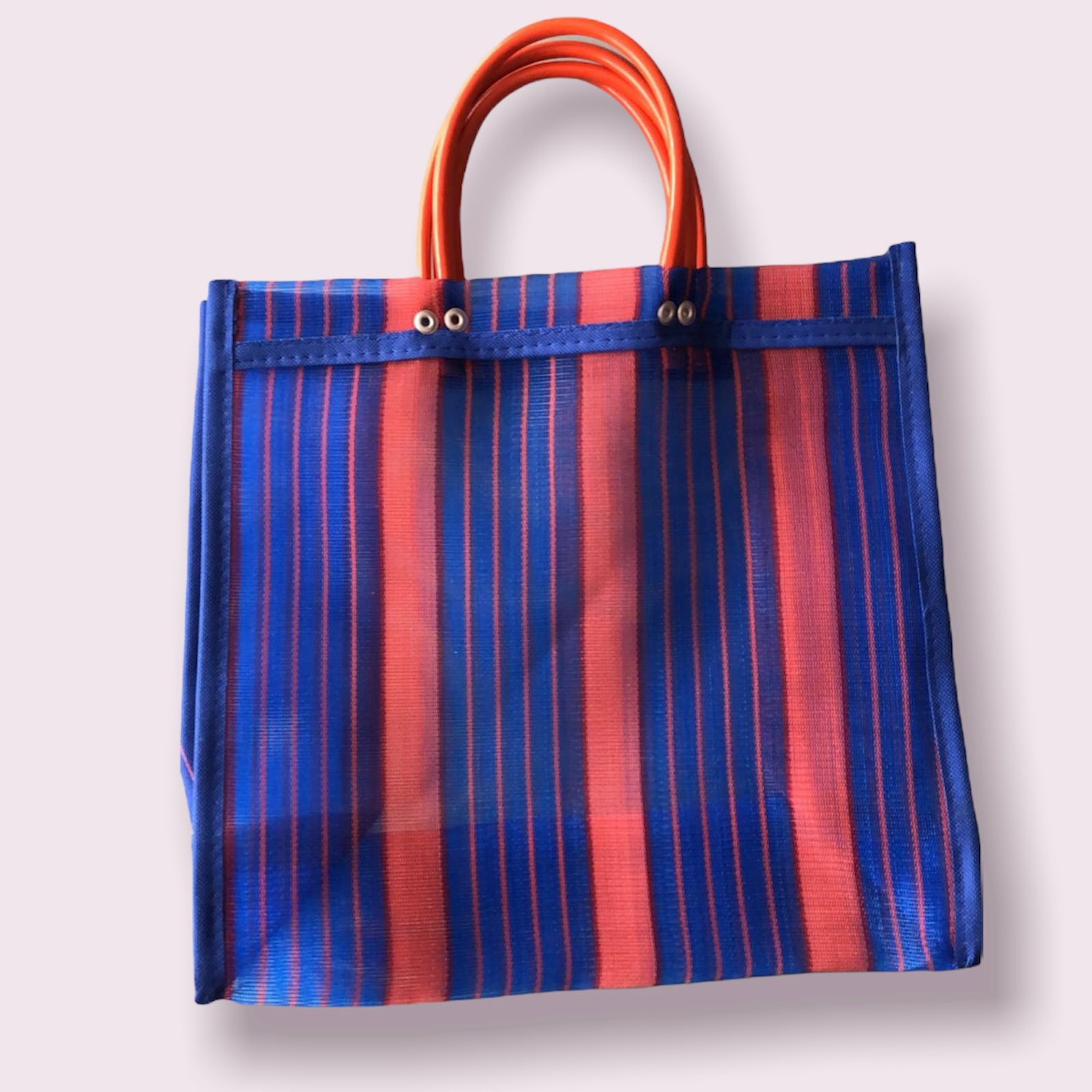 Mexican Plastic Bag 11.5 x 11 in Pura Vida