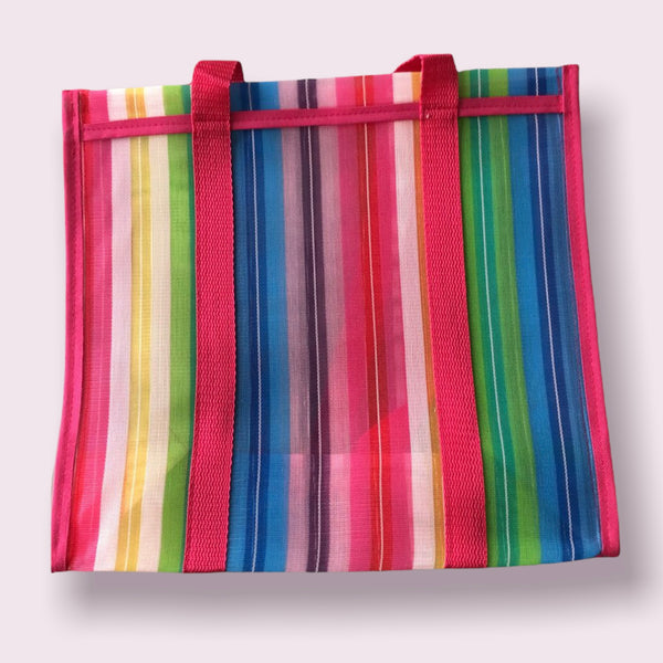 Mexican Plastic Bag 14 x 13 in Pura Vida