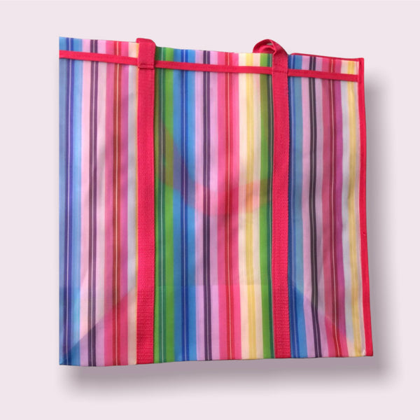 Mexican Plastic Bag 19 x 19 in Pura Vida