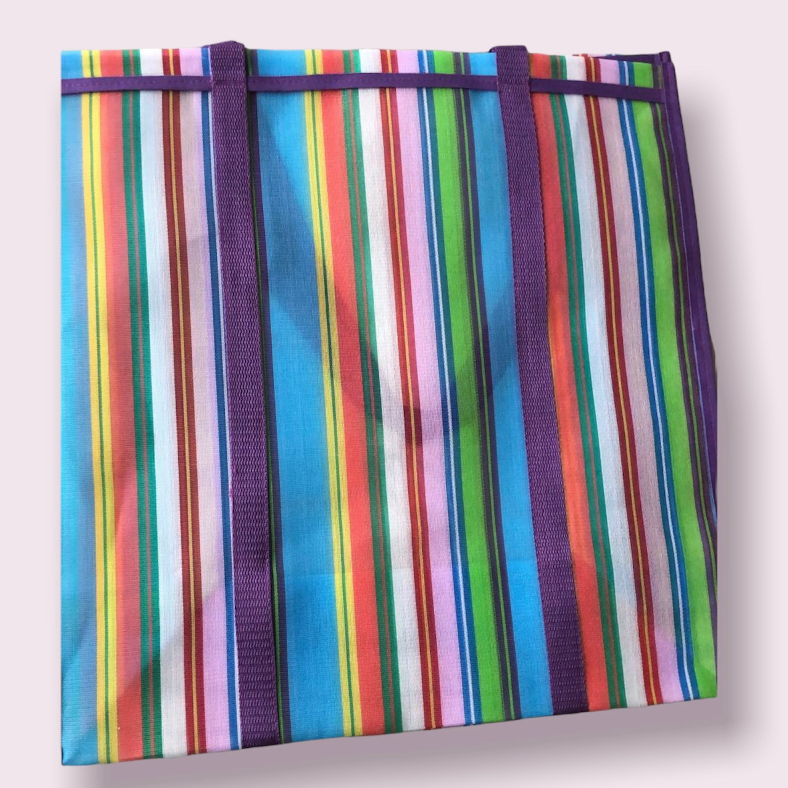 Mexican Plastic Bag 19 x 19 in Pura Vida