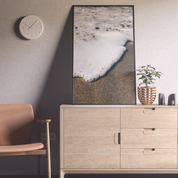 Puerto Escondido Ocean Foam Photo paper poster Pura Vida