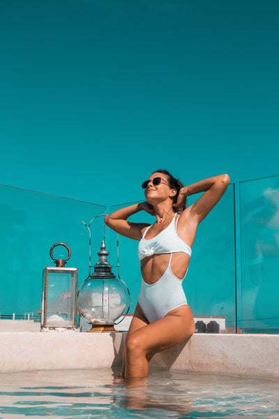 Alondra Swimsuit Sea Lace Pura Vida