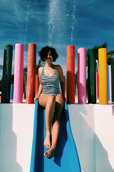 Loire Swimsuit Mint Lines Pura Vida