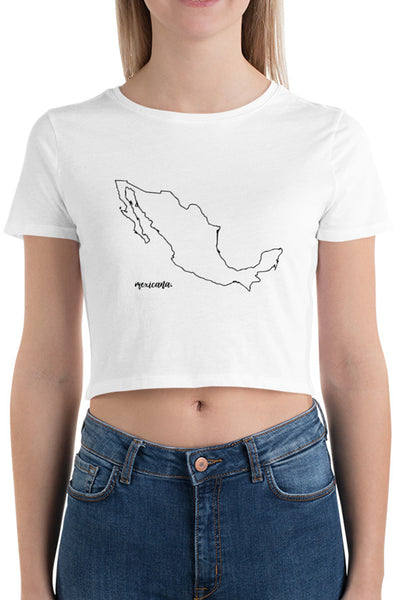 Mexicana Women’s Crop Tee Pura Vida
