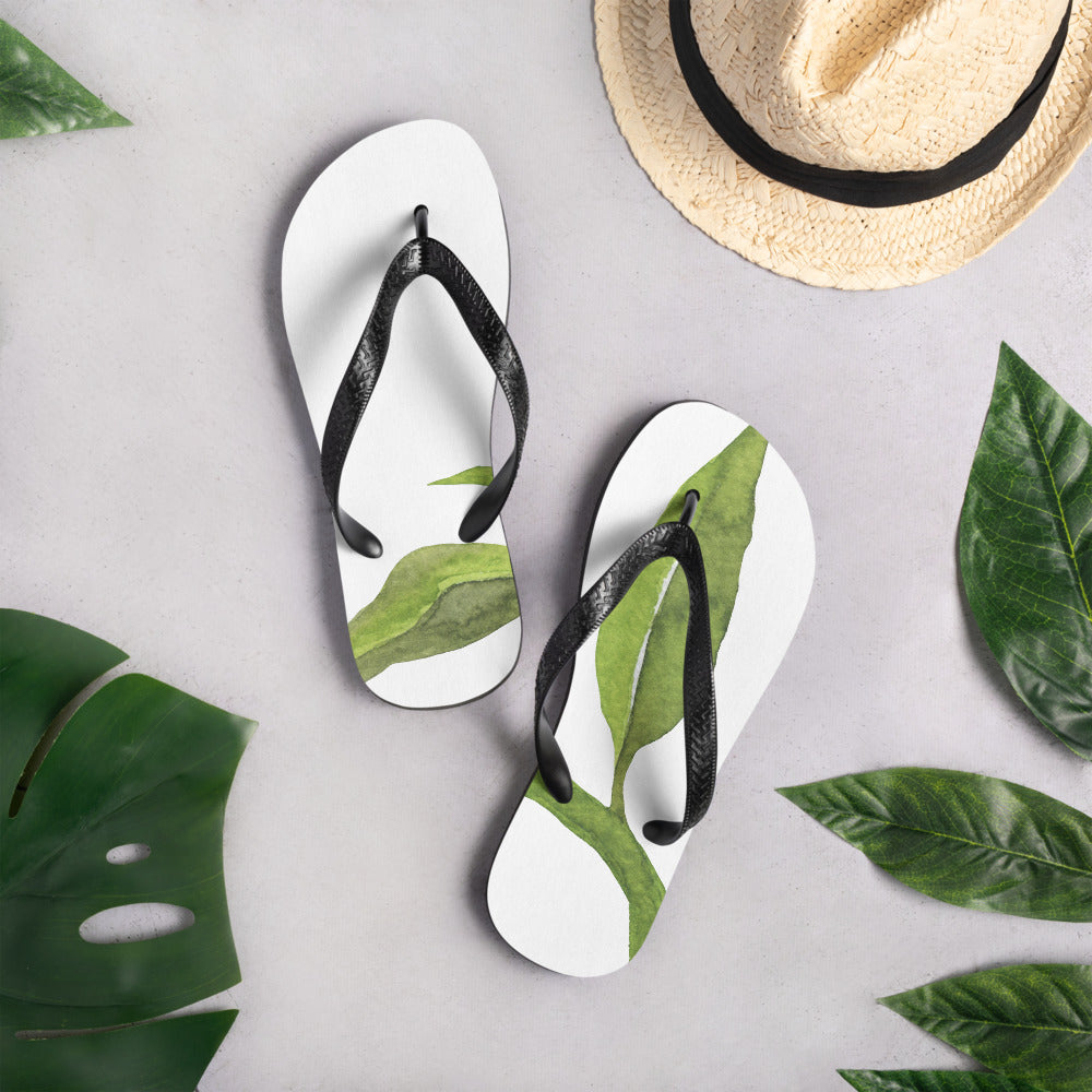 Leaf Flip-Flops Pura Vida