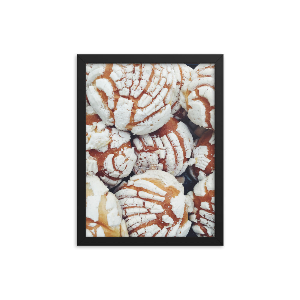 Concha: A Mexican Pastry Photo paper poster Pura Vida