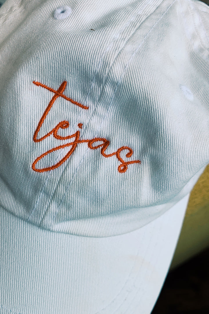 Tejas Texas State Embroidered Dad hat Pura Vida