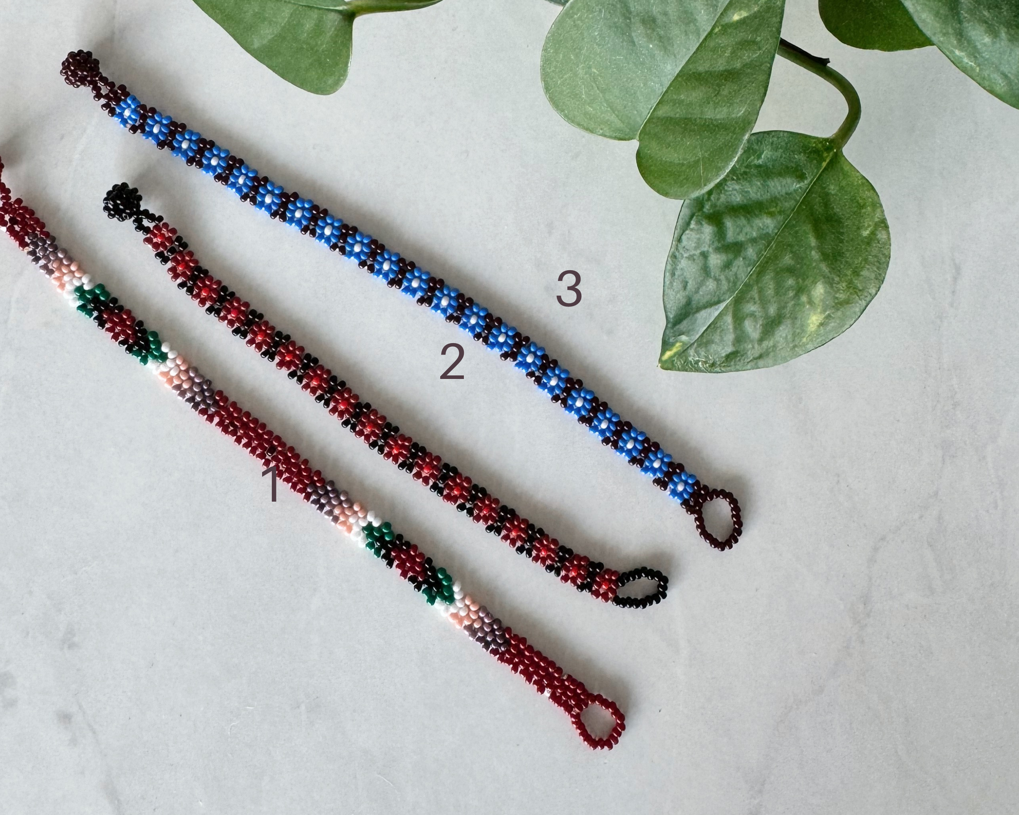 Mexican Huichol Beaded Bracelet