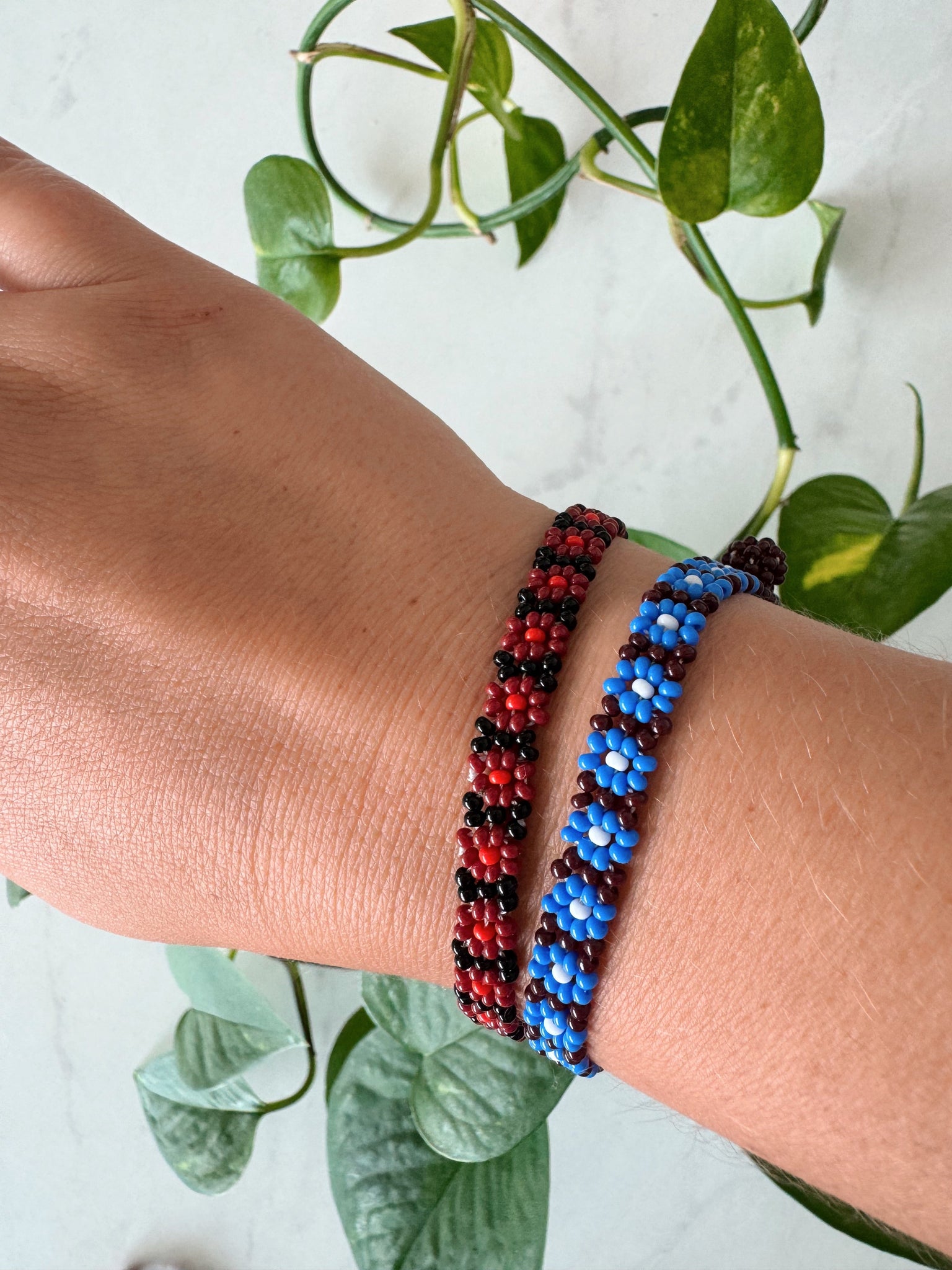 Mexican Huichol Beaded Bracelet