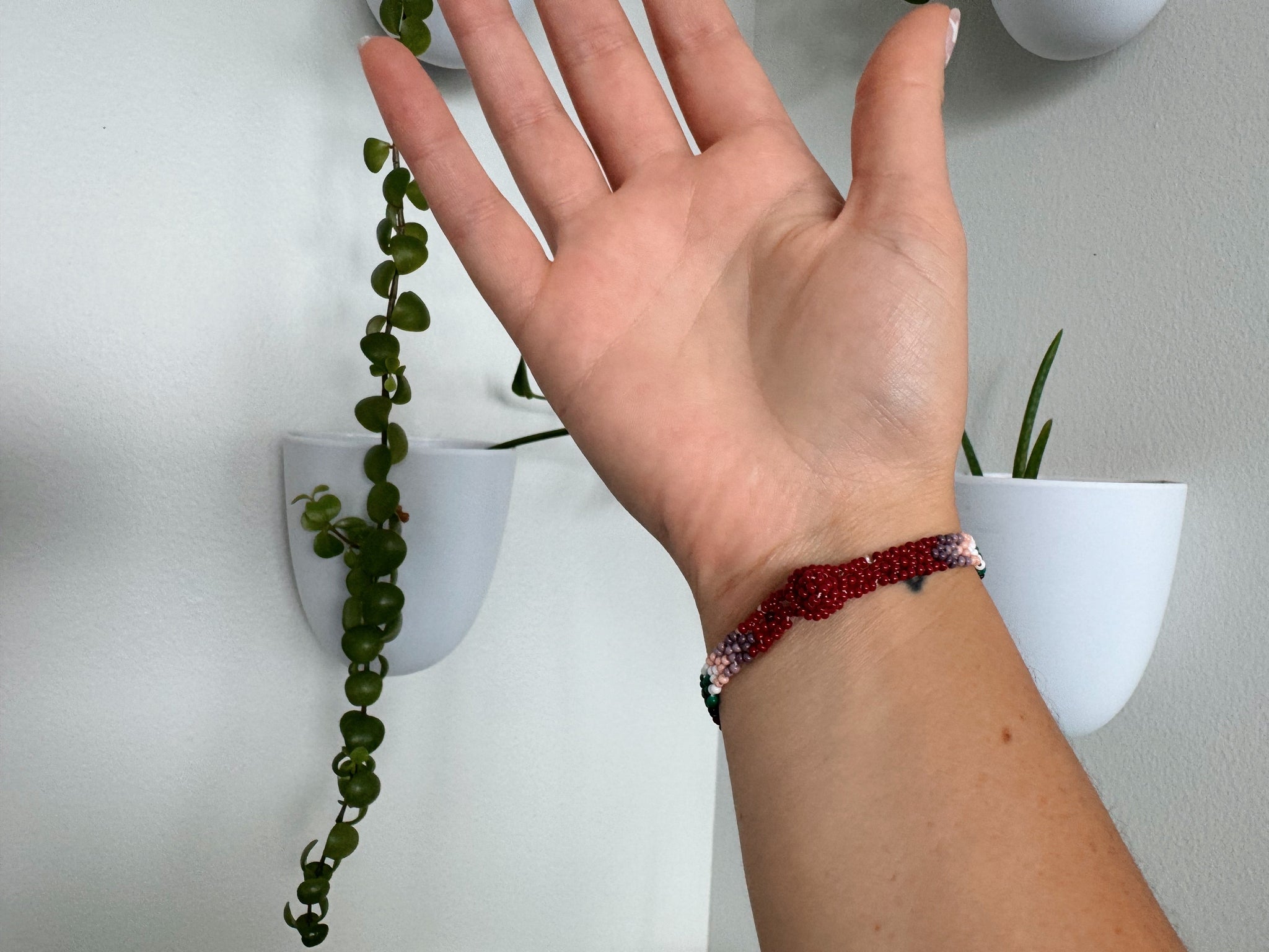 Mexican Huichol Beaded Bracelet