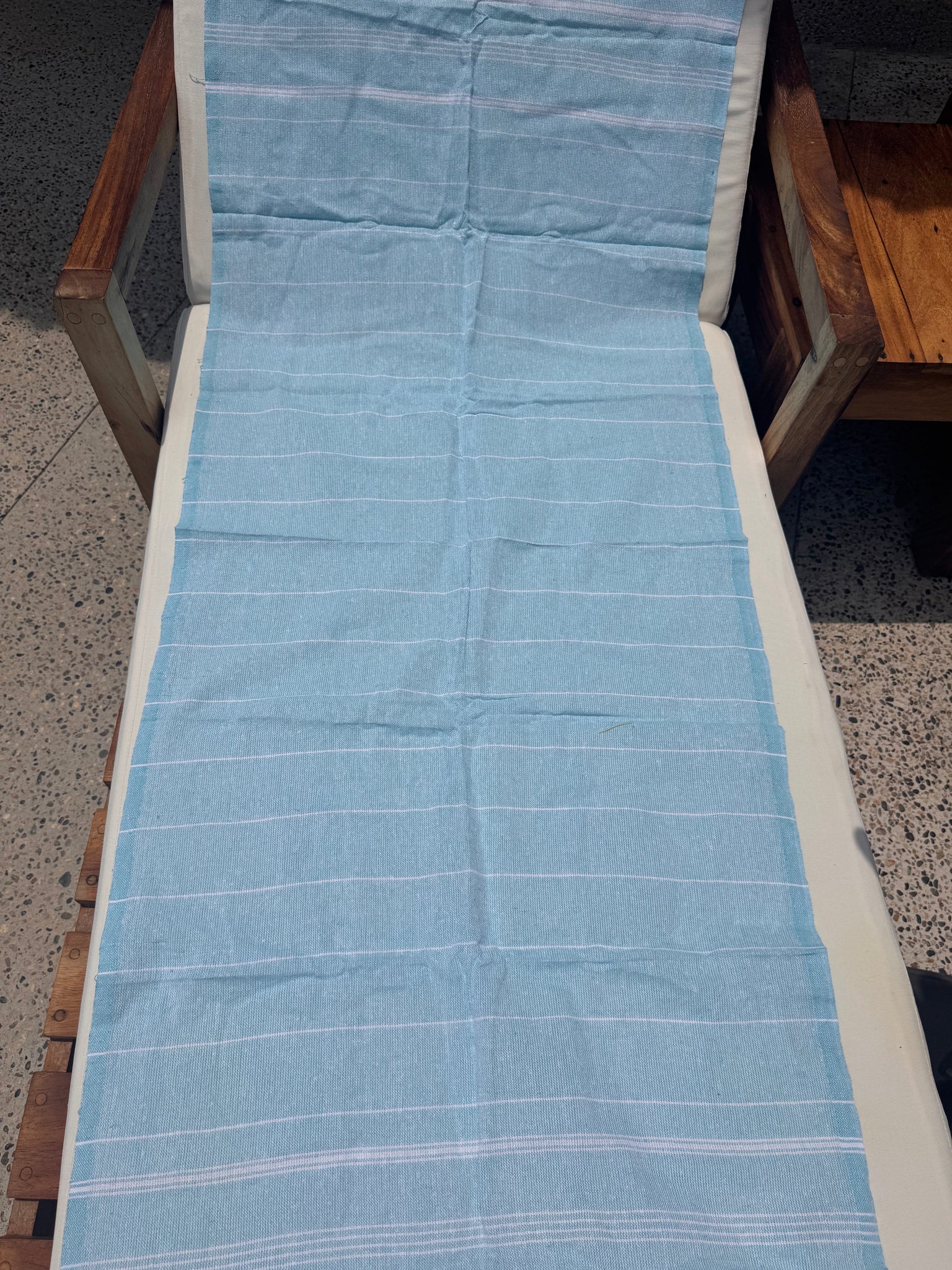 Embroidered Mexican Cotton Beach Towel | Quick Dry Travel Towel (5'8" x 2')