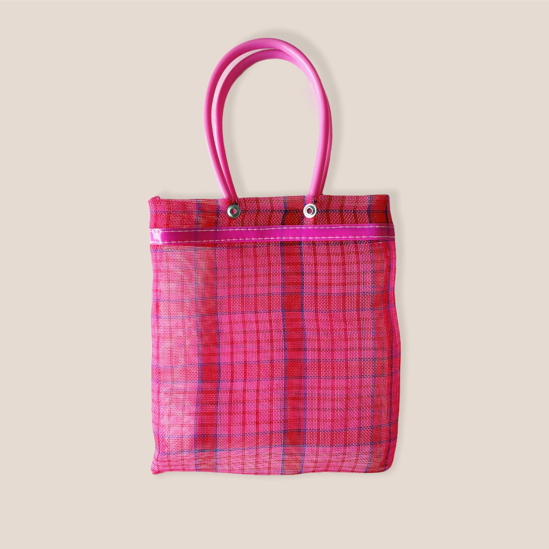 Rose Pink Women Shoulder Bags Plaid Small Square Crossbody Bag Purse  Handbags | eBay