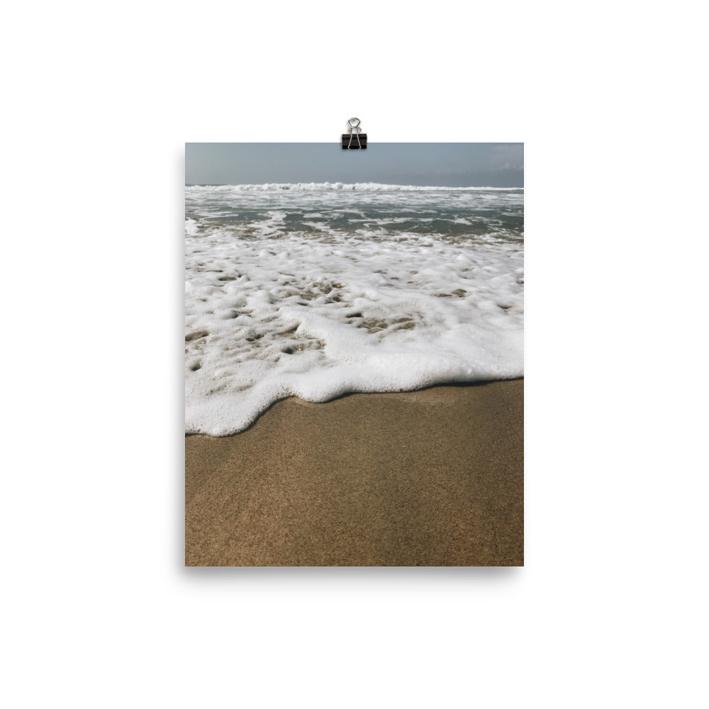 Puerto Escondido Ocean View Photo paper poster